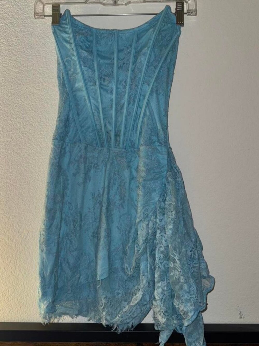 Fashion Nova Women's Blue Dress